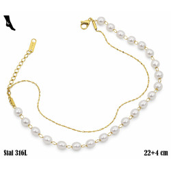 Bransoletka na kostkę Stal 316L - MF35611