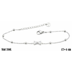 Bransoletka Xuping rodowana - MF36328