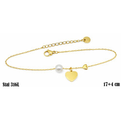 Bransoletka Xuping Stal 316L - MF34087BP