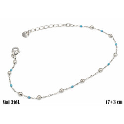 Bransoletka Xuping Stal 316L - MF38804