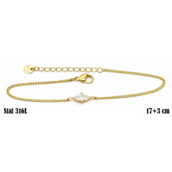 Bransoletka Xuping Stal 316L 14k - MF38516