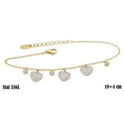 Bransoletka Xuping Stal 316L - MF36555