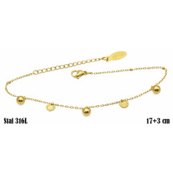 Bransoletka Xuping Stal 316L - MF36597