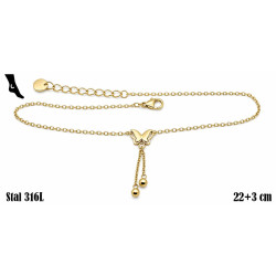 Bransoletka na kostkę Xuping Stal 316L - MF35369