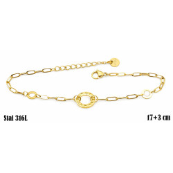 Bransoletka Xuping Stal 316L - MF36194