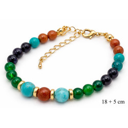 Bransoletka Merebilo mix kamień - BRA16000