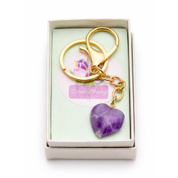 Brelok + Opakowanie "Dzień Mamy" [ ametyst ] - FM11249-P2