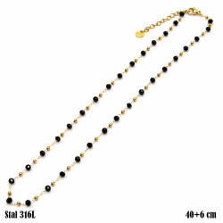 Naszyjnik Merebilo Stal 316L 14k - MF41985