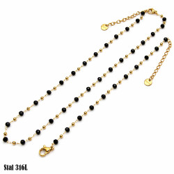 Naszyjnik + bransoletka Merebilo Stal 316L 14k - MF4198586