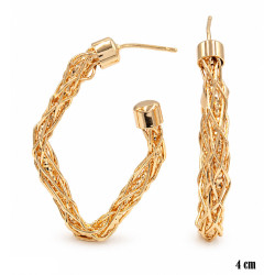 Kolczyki Xuping pozłacane 18k - MF40081