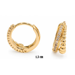 Kolczyki Xuping pozłacane 18k - MF40128
