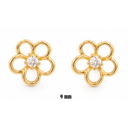 Kolczyki Xuping pozłacane 18k - MF40442