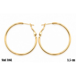 Kolczyki Xuping Stal 316L - MF40549