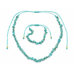Komplet biżuterii [turkus] - MF4195496-2
