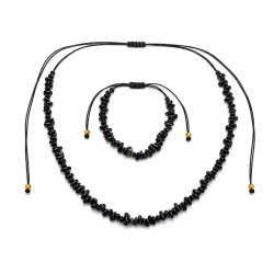 Komplet biżuterii [czarny turmalin]- MF4195496-3