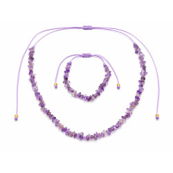 Komplet biżuterii [ametyst] - MF4195496-4