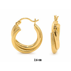 Kolczyki Xuping pozłacane 18k - MF40445