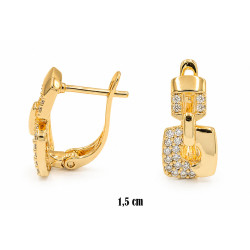 Kolczyki Xuping pozłacane 18k - MF40438