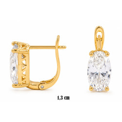 Kolczyki Xuping pozłacane 18k - MF40036