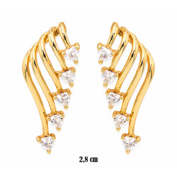 Kolczyki Xuping pozłacane 18k - MF40043