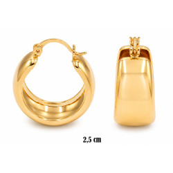 Kolczyki Xuping pozłacane 18k - MF40058