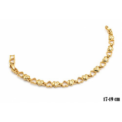 Bransoletka Xuping pozłacana 18k - MF40273