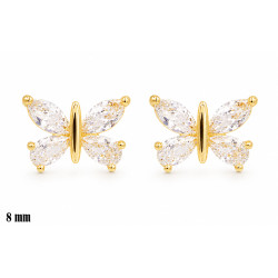 Kolczyki Merebilo Miedź pozłacana 14k - MF41955