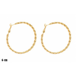 Kolczyki CM Miedź pozłacana 14k - MF41902