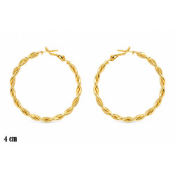 Kolczyki CM Miedź pozłacana 14k - MF41895