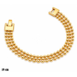Bransoletka Xuping pozłacana 18k - MF40093