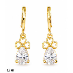 Kolczyki CM Miedź pozłacana 14k - MF42515