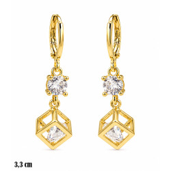 Kolczyki CM Miedź pozłacana 14k - MF42516