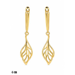 Kolczyki CM Miedź pozłacana 14k - MF42595