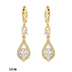 Kolczyki CM Miedź pozłacana 14k - MF42601