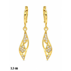 Kolczyki CM Miedź pozłacana 14k - MF42512
