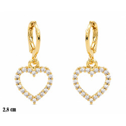 Kolczyki CM Miedź pozłacana 14k - MF42394