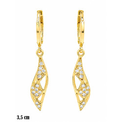 Kolczyki CM Miedź pozłacana 14k - MF42392