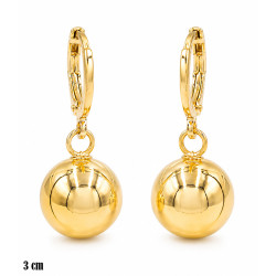 Kolczyki CM Miedź pozłacana 14k - MF42594