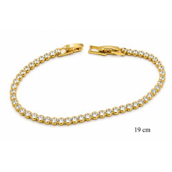 Bransoletka miedź pozłacana 14k - MF42703