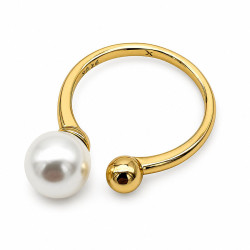 Pierścionek Xuping pozłacany 18k - MF40797