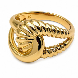 Pierścionek Xuping pozłacany 18k - MF40923