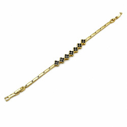 Bransoletka CM miedź pozłacana 14k - MF42875