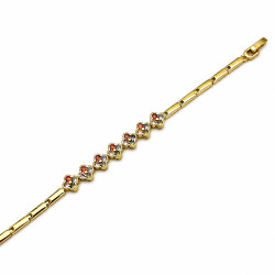 Bransoletka CM miedź pozłacana 14k - MF42874