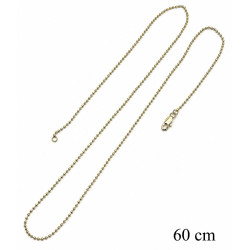 Naszyjnik CM miedź pozłacana 14k - MF42979