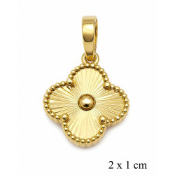 Przywieszka CM miedź pozłacana 14k - MF42781