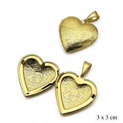 Przywieszka CM miedź pozłacana 14k - MF42972