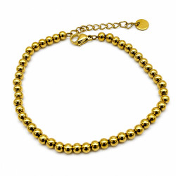 Bransoletka Xuping Stal 316L [17+4 cm Ø 4 mm] - MF40692