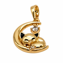 Przywieszka Xuping pozłacana 18k [2,5 cm] - MF40649