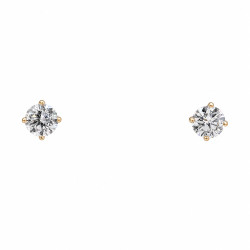 Kolczyki Xuping pozłacane 18k [ 0,5 cm ] - MF40874