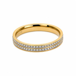 Pierścionek Xuping Stal 316L - MF40762